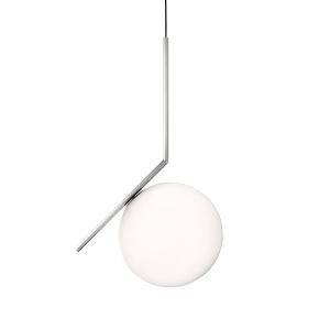 Flos - IC S2 BRO Lampe suspendue, chrome