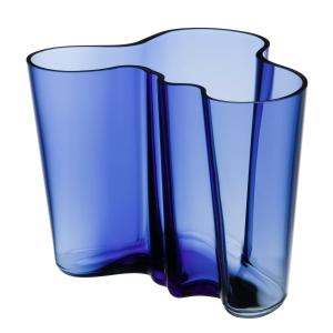 Iittala - Aalto Vase Savoy 160 mm, bleu outremer