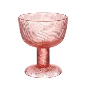 Iittala - Miranda Bol sur pied 145 mm, rose saumon