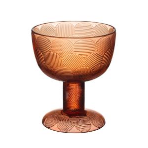 Iittala - Miranda Bol sur pied 145 mm, orange de Séville