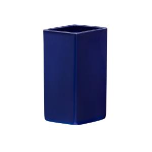 Iittala - Vase en céramique ruutu 180 mm, bleu foncé