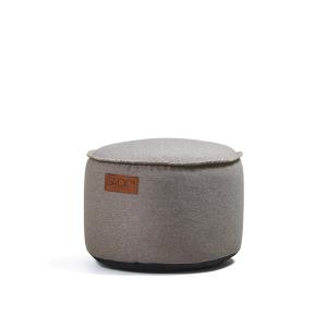 SACK it - RETRO it Canvas Pouf , sand