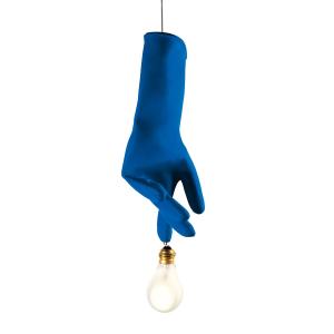 Ingo Maurer - Pendentif Luzy bleu clair, bleu