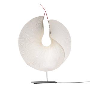 Ingo Maurer - Lampe de table LED Yoruba Rose, blanche