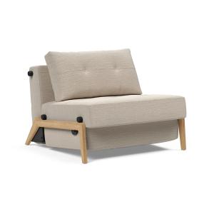 Innovation Living - Cubed 90 Fauteuil, chêne / sable (612 B…
