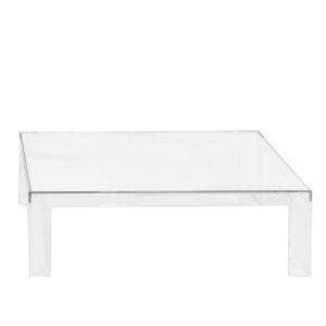 Kartell - Table Invisible h 31,5 cm, transparent