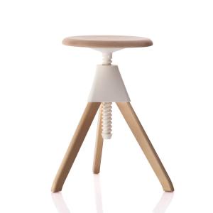 Magis - Tabouret Jerry The Wild Bunch (50-60 cm), blanc