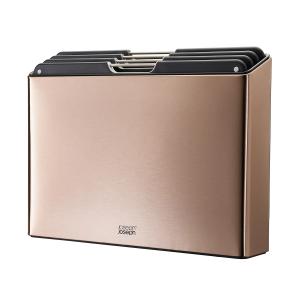 Joseph Joseph - Folio Steel Planches à découper, carbone or…