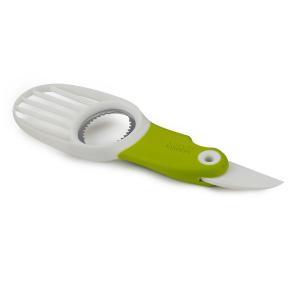 Joseph Joseph - GoAvocado Couteau d'avocat 3 en 1, vert