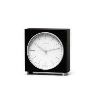 Junghans - Max Bill Quarz horloge de table, noir