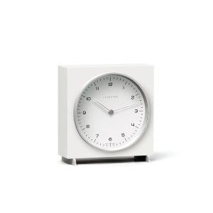 Junghans - Max Bill Quarz horloge de table, blanc