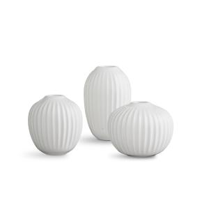 Kähler Design - Hammershøi Vase miniature, blanc (lot de 3)…