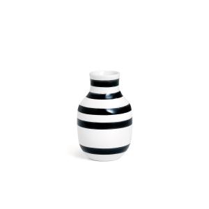 Kähler Design - Omaggio Vase H 12,5 cm, noir