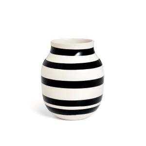 Kähler Design - Omaggio Vase H 20 cm, noir
