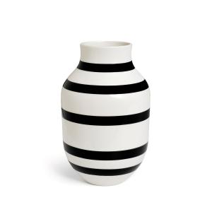Kähler Design - Omaggio Vase H 31 cm, noir