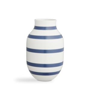 Kähler Design - Omaggio Vase H 31 cm, bleu