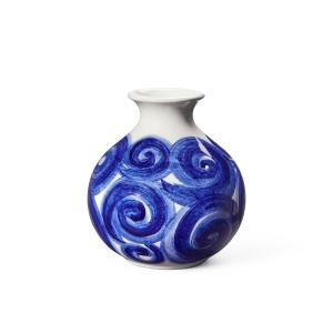 Kähler Design - Tulle Vase, H 10,5 cm, bleu