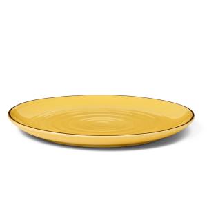 Kähler Design - Colore Assiette Ø 27 cm, jaune safran