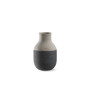 Kähler Design - Omaggio Circulare Vase, H 1 2. 5 cm, gris a…