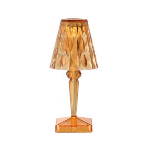 Kartell - Battery Lampe de table à accu H 30 cm, orange pas…