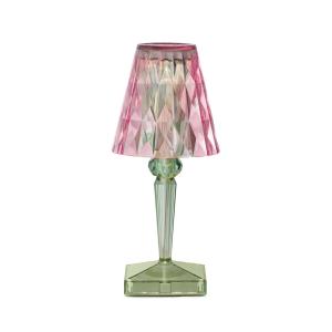 Kartell - Battery Lampe de table à accu H 30 cm, rose paste…