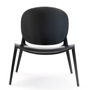 Kartell - Fauteuil be bop, noir mat