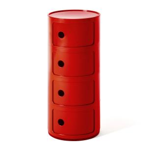 Kartell - Componibili 4985, rouge
