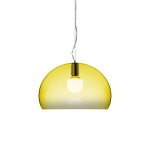 Kartell - Suspension lumineuse Small FL/Y, jaune