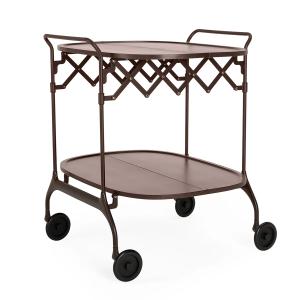 Kartell - Chariot gastone, monochrome prune mat