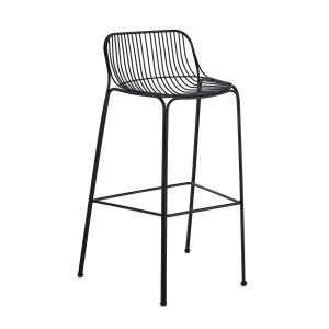 Kartell - Hiray chaise de bar de jardin, 75 cm, noir
