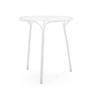 Kartell - Hiray Table de jardin, Ø 60 cm, blanc