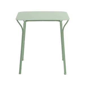 Kartell - Hiray Table de jardin, 70 x 70 cm, vert sauge