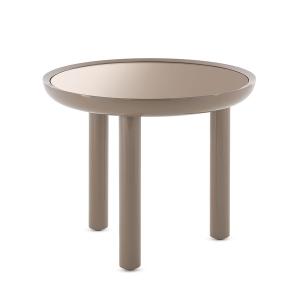 Kartell - K-Top table d'appoint, H 50 cm / Ø 60 cm, miroir…