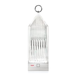 Kartell - Lampe LED Lanterne, verre transparent