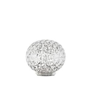 Kartell - Mini Planet LED Lampe à piles, cristal