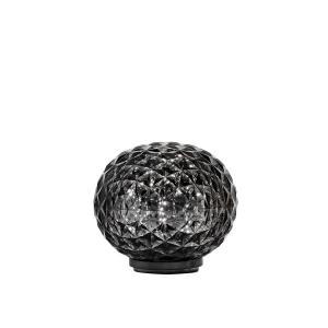 Kartell - Mini Planet LED Lampe à piles, gris fumée