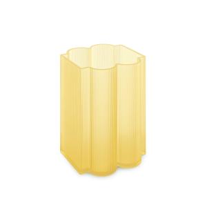 Kartell - Okra Vase, H 24 cm, jaune