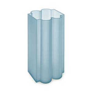 Kartell - Okra Vase, H 34 cm, bleu clair