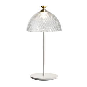 Kartell - Pumo LED lampe de table, transparent / blanc