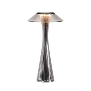 Kartell - Lampe de batterie space (led), titane