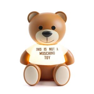 Kartell - Toy Lampe de table Moschino Teddy bear, transpare…