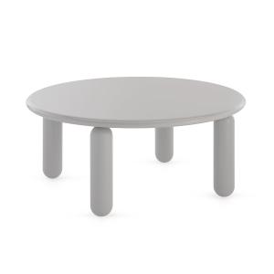 Kartell - Undique Mas Table d'appoint, Ø 85 cm, H 30 cm, gr…