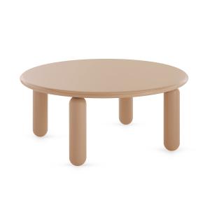 Kartell - Undique Mas Table d'appoint, Ø 85 cm, H 30 cm, or…