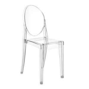 Kartell - Victoria Ghost Chaise, cristal
