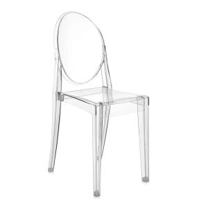 Kartell - Victoria Ghost Chaise, cristal