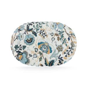 Kartell - X Liberty Jellies Family Plateau, crème / bleu cl…