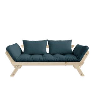 Karup Design - Bebop Canapé, pin naturel / bleu pétrole