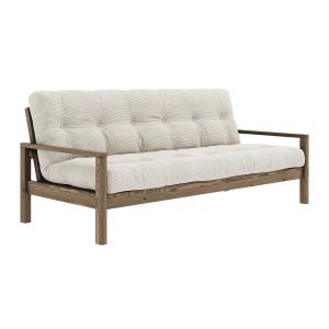 Karup Design - Knob Canapé-lit 130 x 190 cm, pin brun carou…
