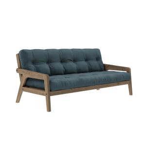 Karup Design - Grab Canapé, pin brun caroube / bleu pétrole…