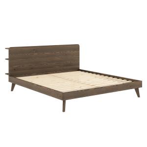 Karup Design - Retreat Cadre de lit 180 x 200 cm, marron ca…